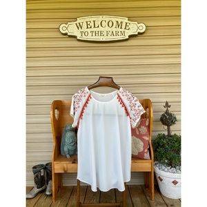 🔥3/$25 Indigo Soul Bohemian Style Women Top